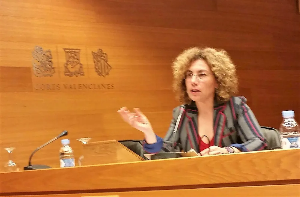 Comparecencia Pilar Calvo Cortes Valencianas